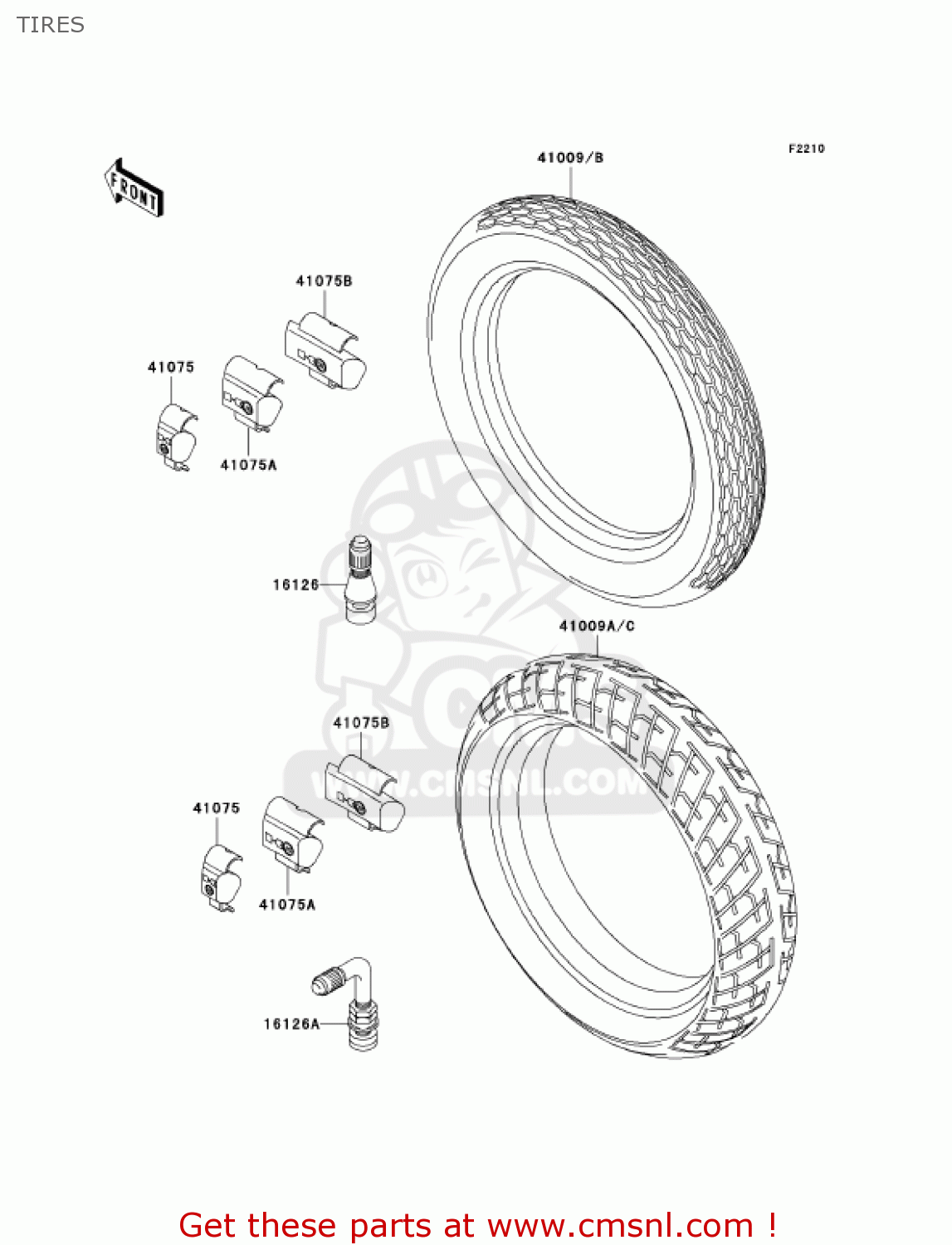 TIRES ZG1200B17 VOYAGER XII 2003 USA CALIFORNIA CANADA