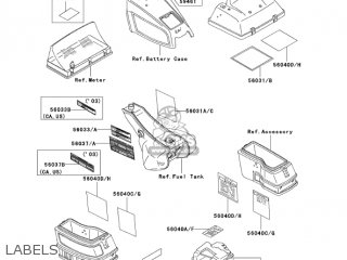LABELS - ZG1200B17 VOYAGER XII 2003 USA CALIFORNIA CANADA