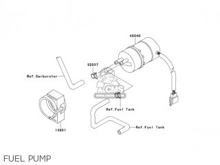 FUEL PUMP - ZG1200B17 VOYAGER XII 2003 USA CALIFORNIA CANADA