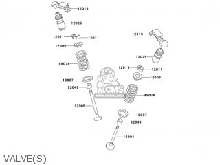 VALVE(S) - ZG1200B17 VOYAGER XII 2003 USA CALIFORNIA CANADA
