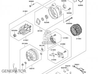 GENERATOR - ZG1200B17 VOYAGER XII 2003 USA CALIFORNIA CANADA