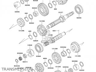 TRANSMISSION - ZG1200B17 VOYAGER XII 2003 USA CALIFORNIA CANADA