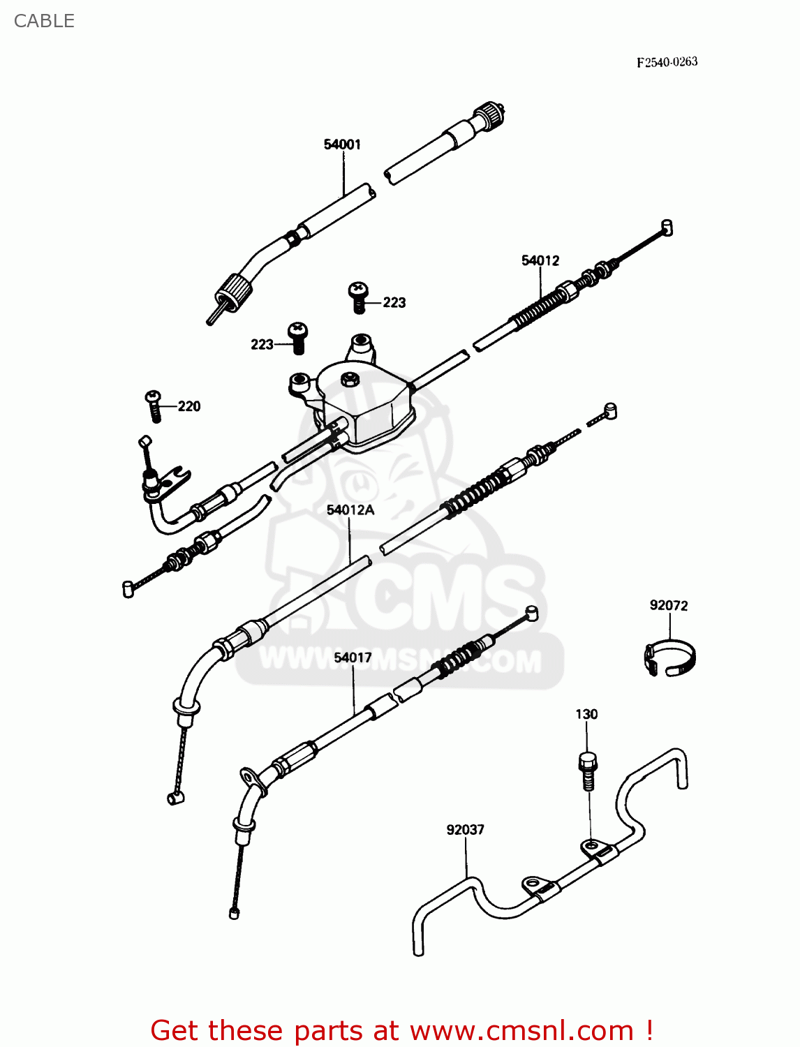 CABLE ZG1200B2 VOYAGER XII 1988 USA CALIFORNIA CANADA