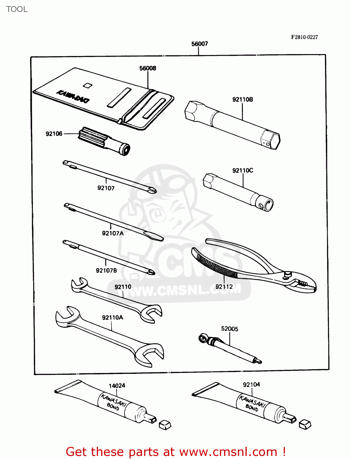 TOOL ZG1200B2 VOYAGER XII 1988 USA CALIFORNIA CANADA