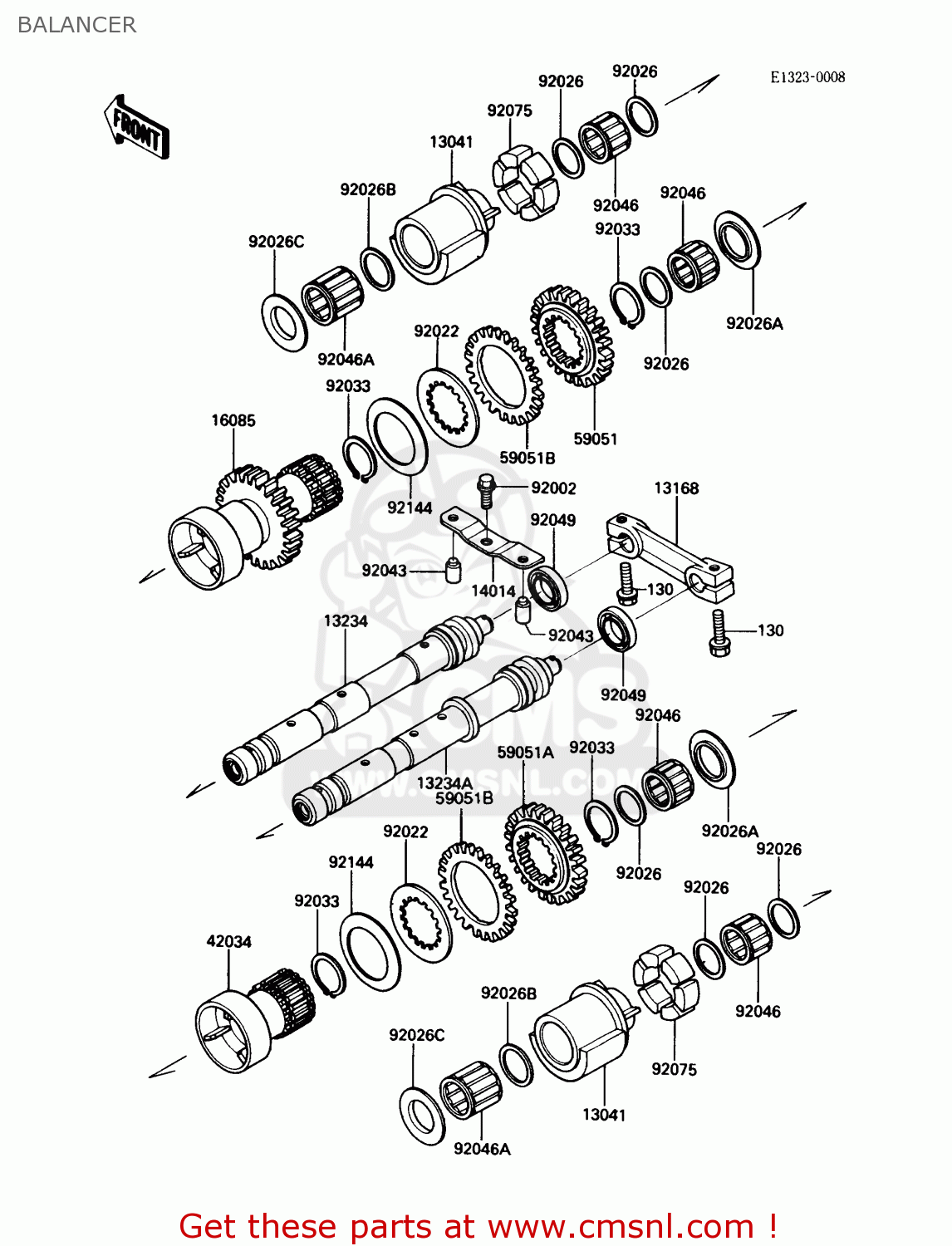 BALANCER ZG1200B3 VOYAGER XII 1989 USA CALIFORNIA CANADA
