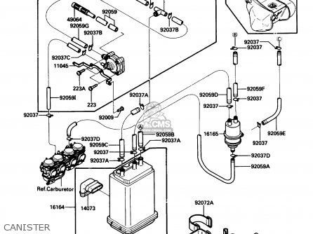 CANISTER - ZG1200B3 VOYAGER XII 1989 USA CALIFORNIA CANADA