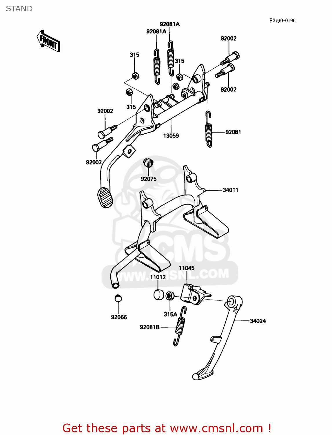 STAND ZG1200B4 VOYAGER XII 1990 USA CALIFORNIA CANADA