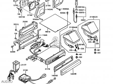 AUDIO - ZG1200B4 VOYAGER XII 1990 USA CALIFORNIA CANADA