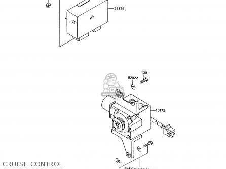 CRUISE CONTROL - ZG1200B7 VOYAGER XII 1993 USA CALIFORNIA CANADA
