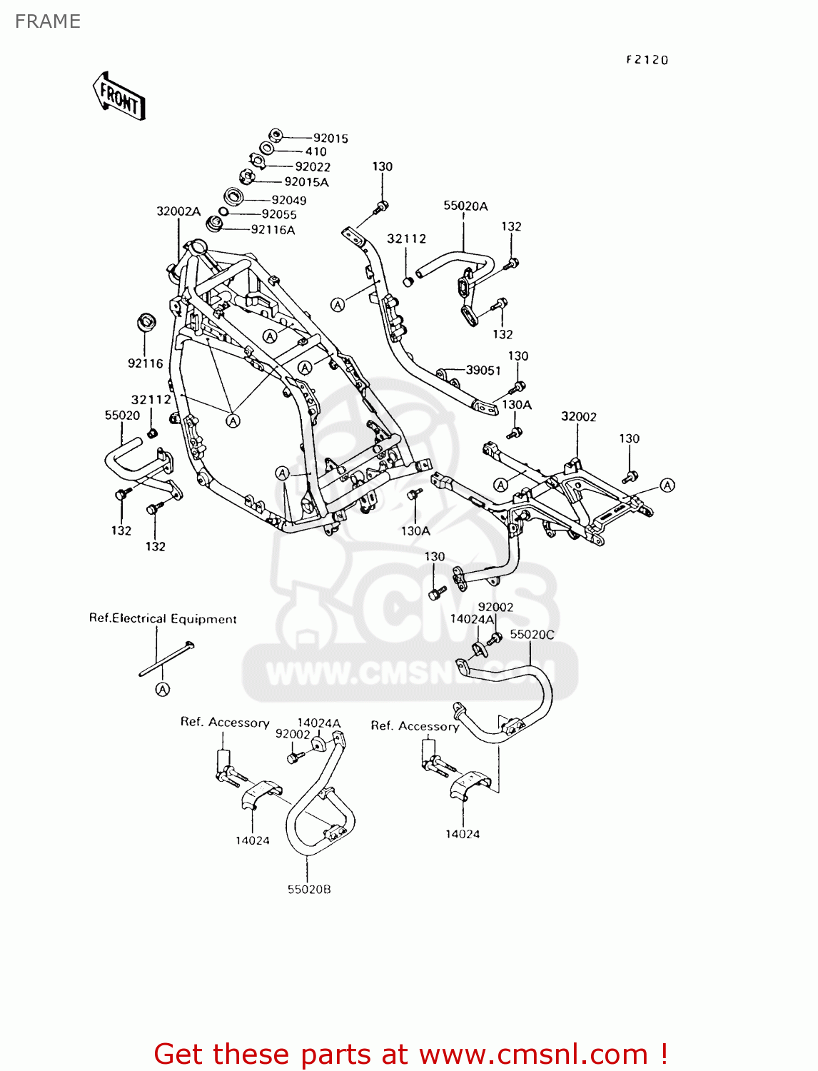 FRAME ZG1200B8 VOYAGER XII 1994 USA CALIFORNIA CANADA