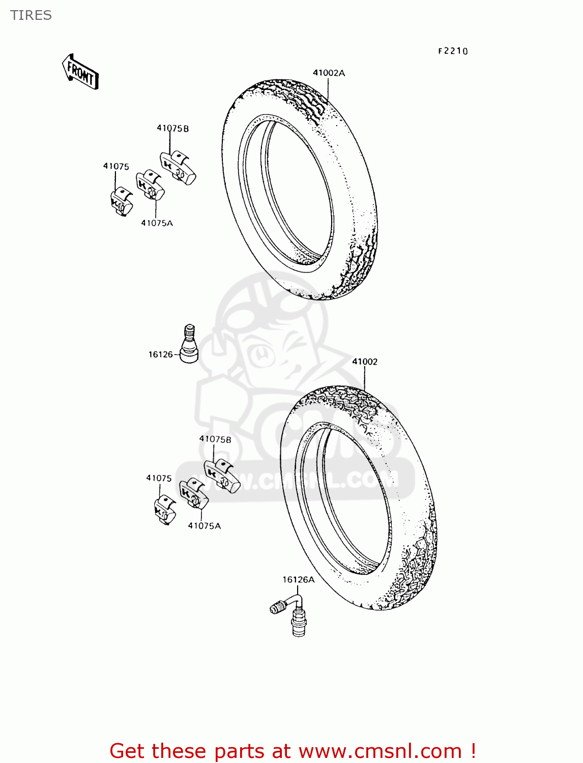 TIRES ZG1200B8 VOYAGER XII 1994 USA CALIFORNIA CANADA