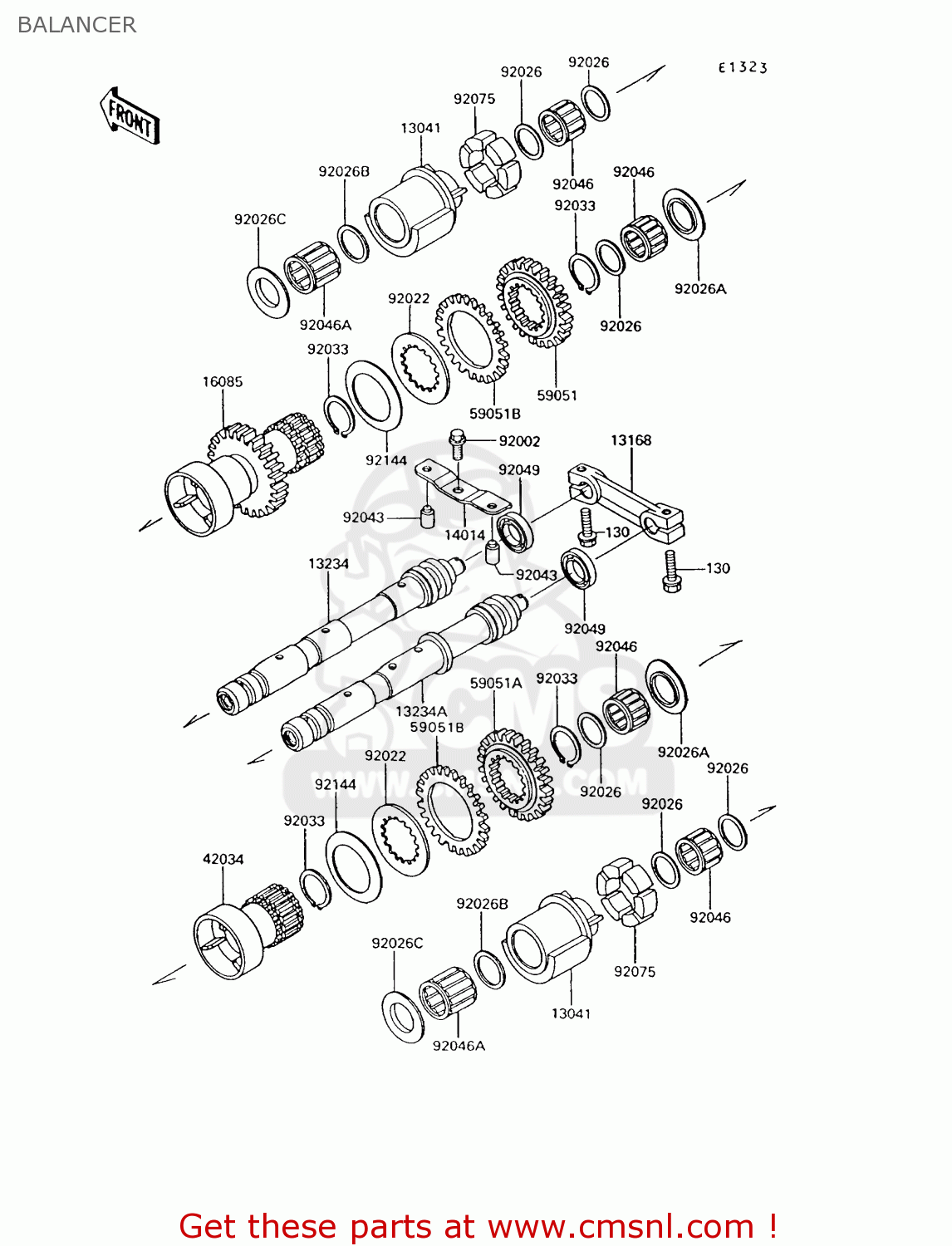 BALANCER ZG1200B9 VOYAGER XII 1995 USA CALIFORNIA CANADA