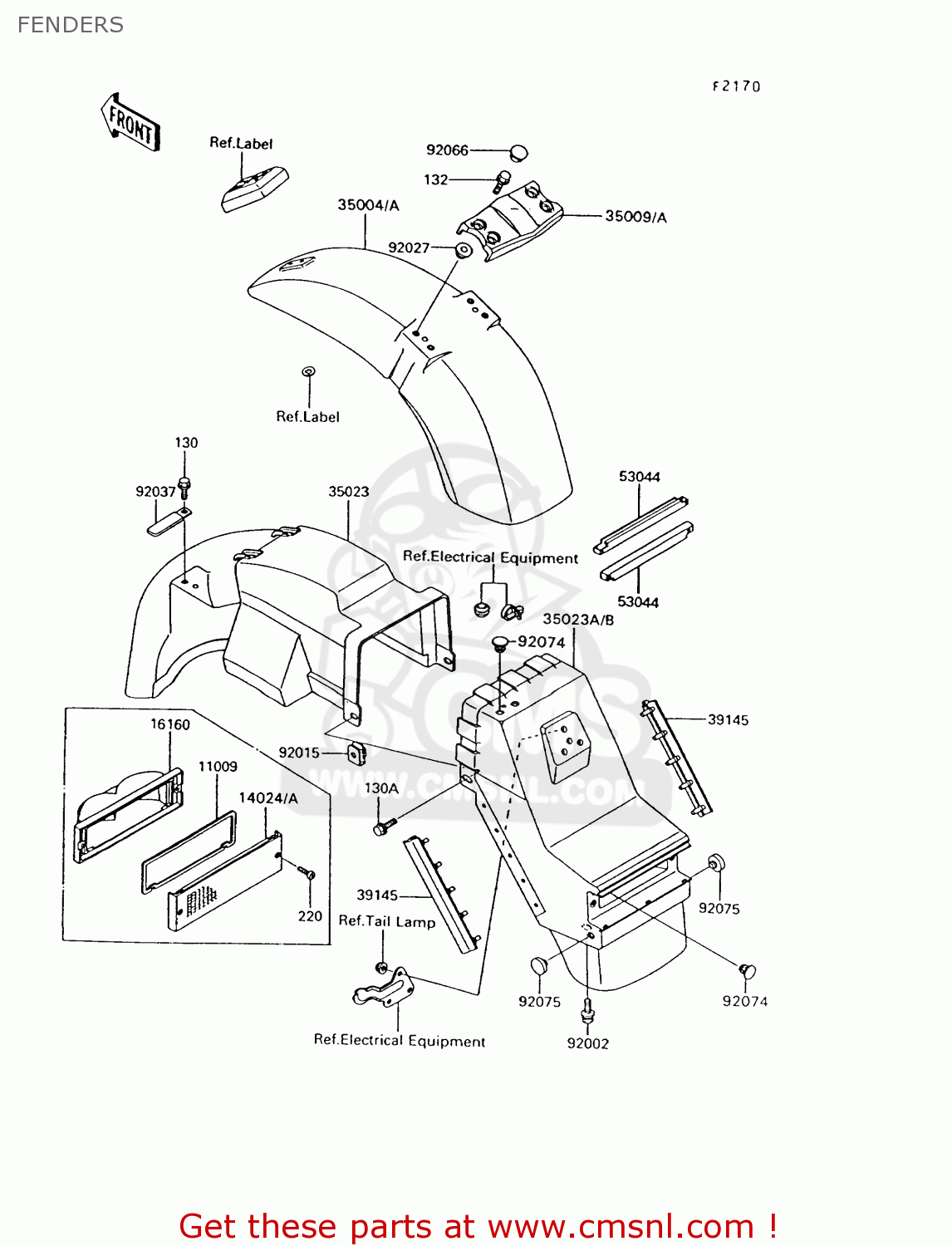 FENDERS ZG1200B9 VOYAGER XII 1995 USA CALIFORNIA CANADA