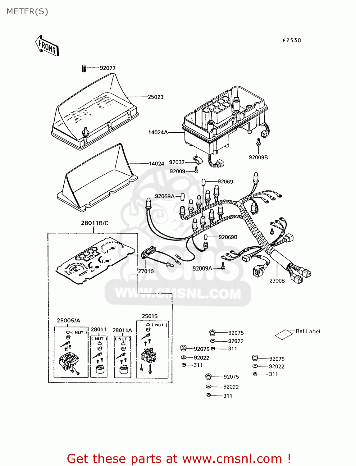 METER(S) ZG1200B9 VOYAGER XII 1995 USA CALIFORNIA CANADA