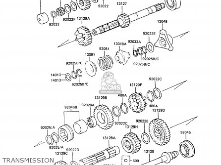 TRANSMISSION - ZG1300A1 Z1300 1984 EUROPE UK FR FG IT NR SD
