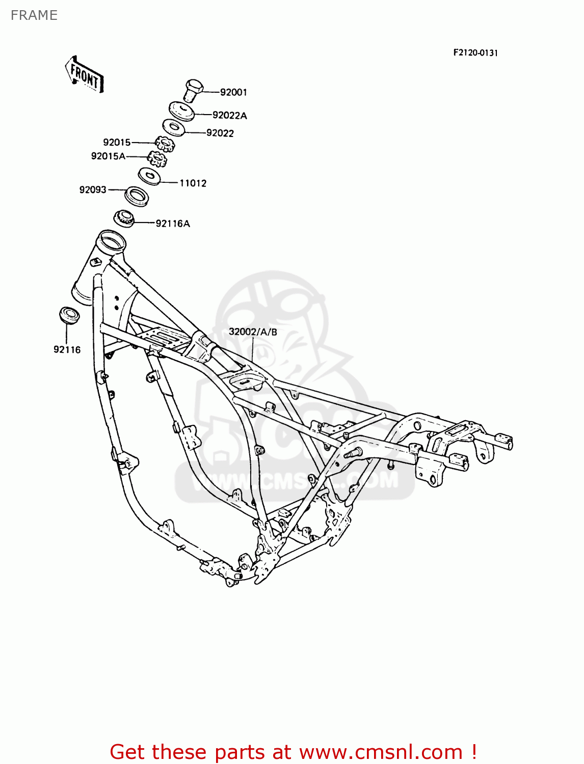 FRAME ZG1300A2 Z1300 1986 UNITED KINGDOM FR SD
