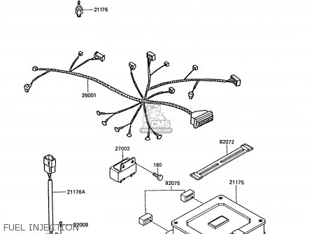 FUEL INJECTION - ZG1300A2 Z1300 1986 UNITED KINGDOM FR SD
