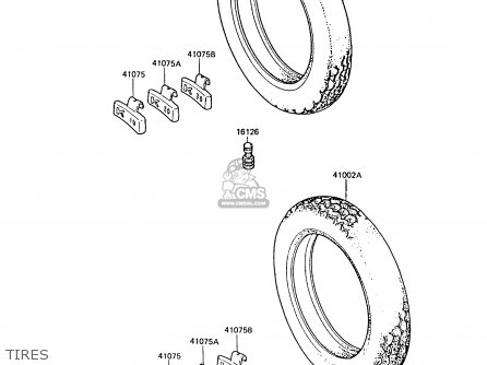TIRES - ZG1300A2 Z1300 1986 UNITED KINGDOM FR SD