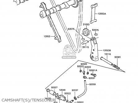 CAMSHAFT(S)/TENSIONER - ZG1300A3 Z1300 1987 UNITED KINGDOM ST