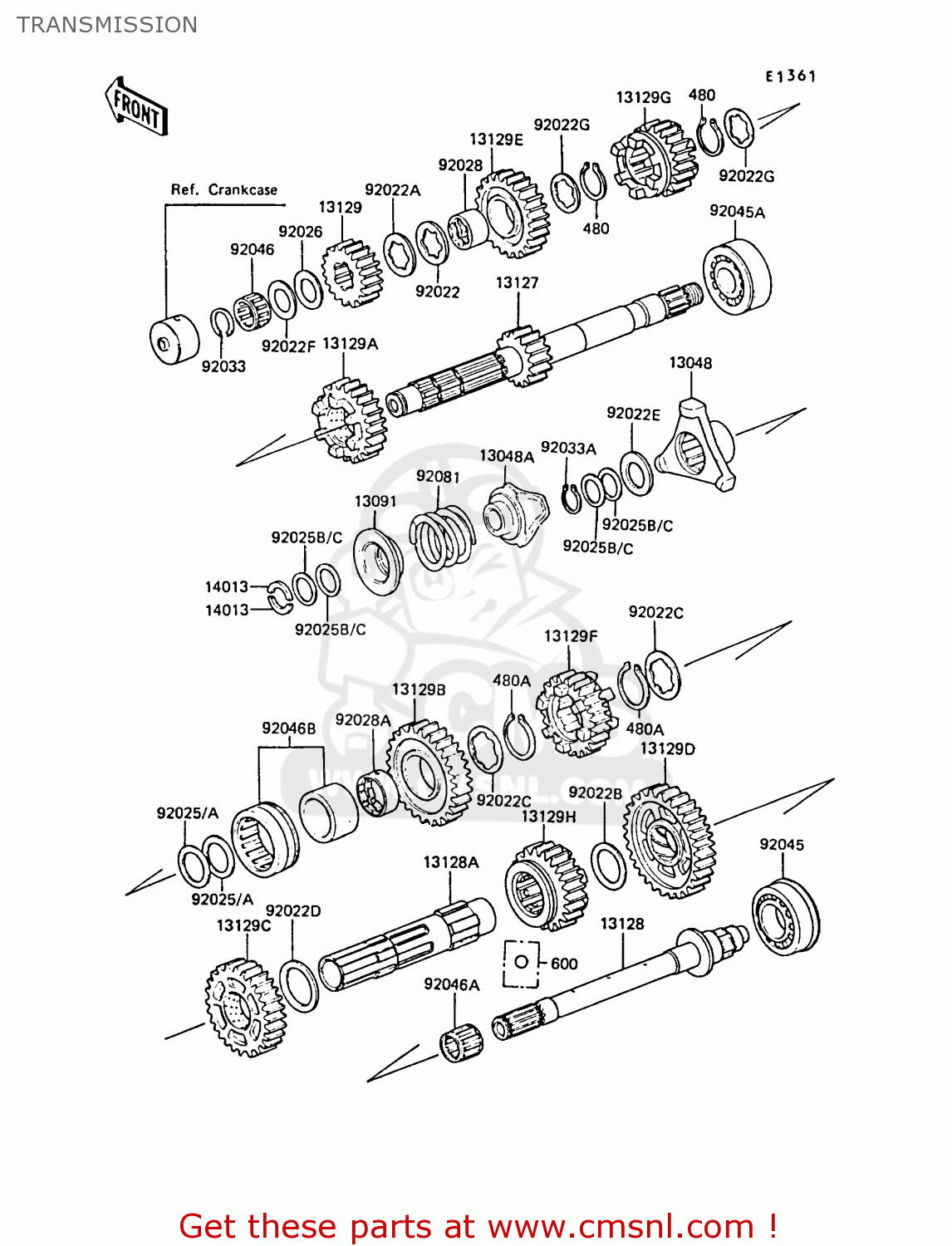 TRANSMISSION ZG1300A5 Z1300 1989 NORWAY FG