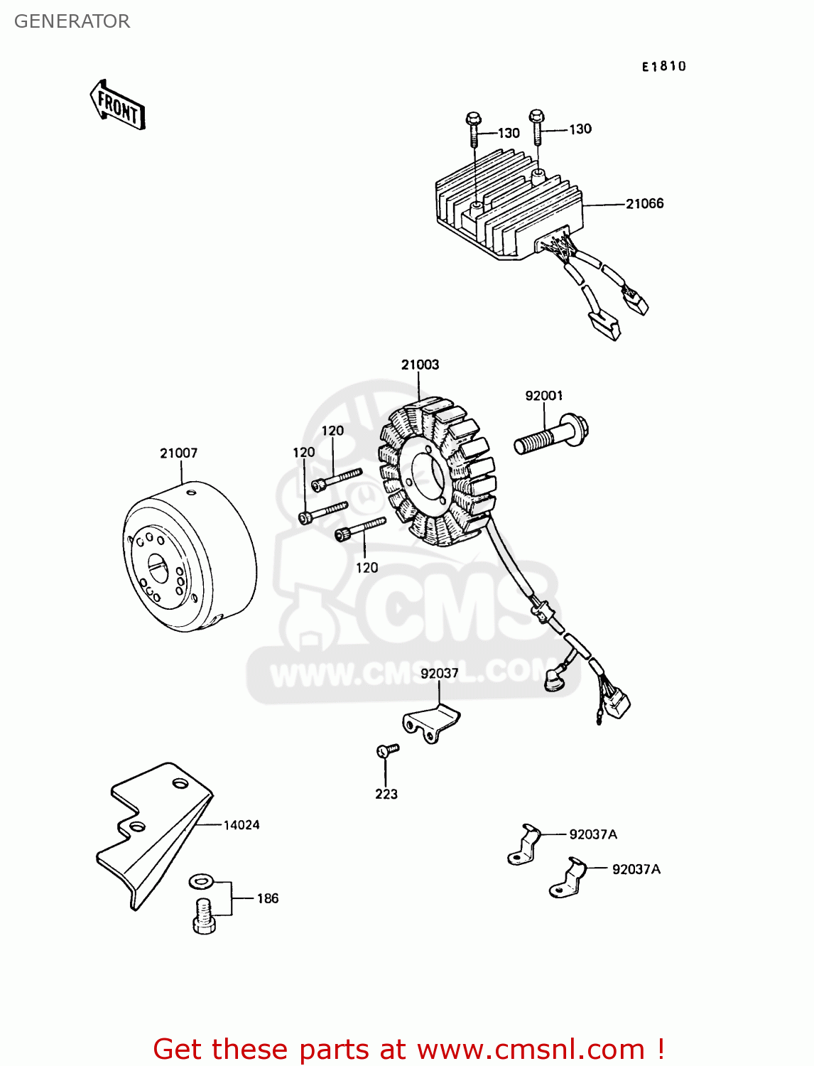GENERATOR ZG1300A5 Z1300 1989 NORWAY FG