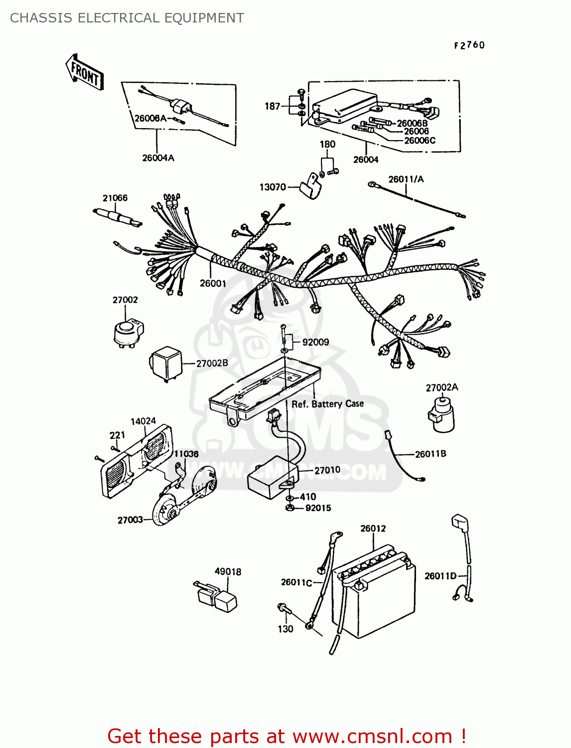 CHASSIS ELECTRICAL EQUIPMENT ZG1300A5 Z1300 1989 NORWAY FG
