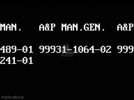 Publications - ZG1300A5 Z1300 1989 NORWAY FG