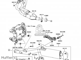 Kawasaki ZG1400B8F CONCOURS 14 2008 USA parts lists and Kawasaki ZG1400B8F CONCOURS 14 2008 USA parts lists and