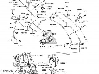 Kawasaki ZG1400CDF CONCOURS 14 2013 USA / ABS parts lists and