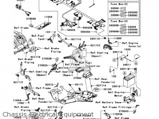 Kawasaki ZG1400CDF CONCOURS 14 2013 USA / ABS parts lists and