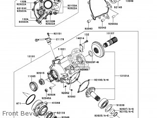 Kawasaki ZG1400CEF CONCOURS 14 2014 USA / ABS parts lists and