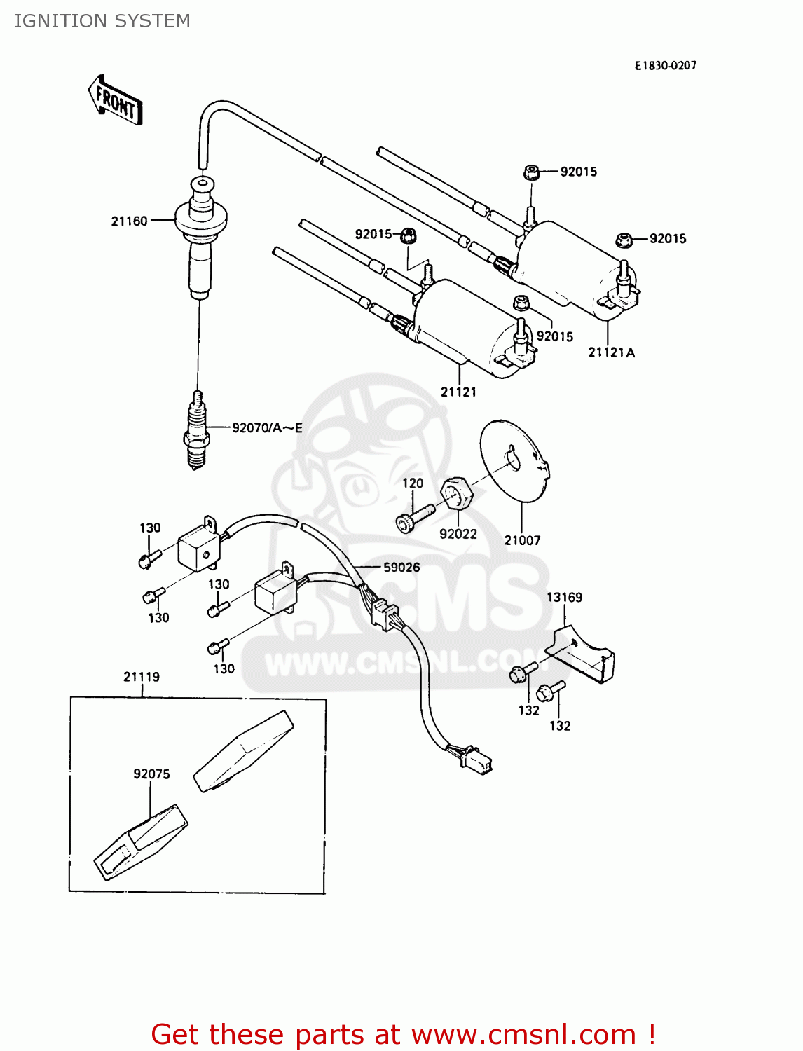 IGNITION SYSTEM ZL1000A1 1987 EUROPE UK FR FG NR SD ST