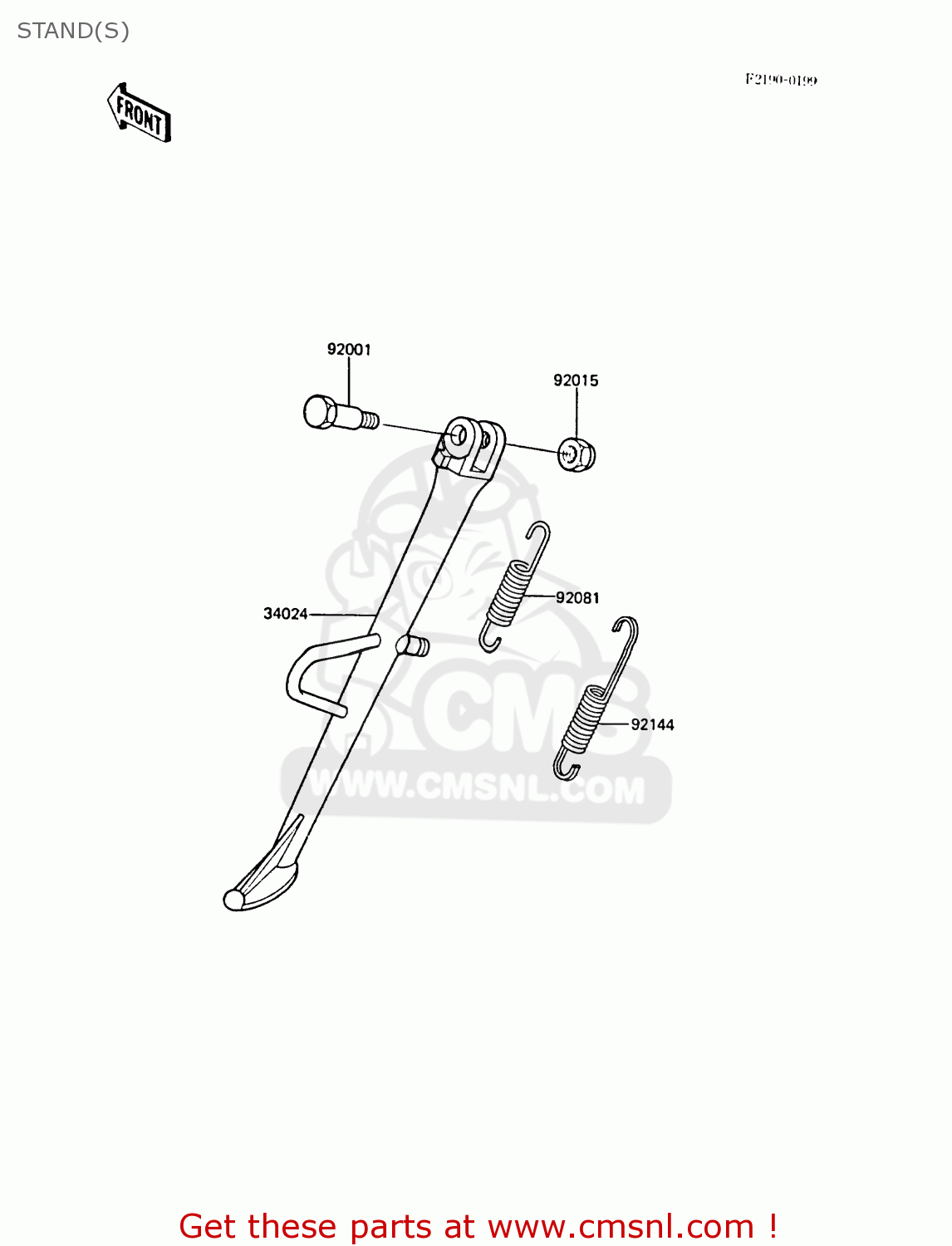 STAND(S) ZL1000A1 1987 EUROPE UK FR FG NR SD ST