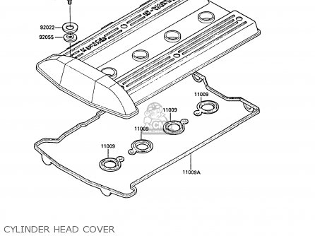 CYLINDER HEAD COVER - ZL1000A1 1987 EUROPE UK FR FG NR SD ST