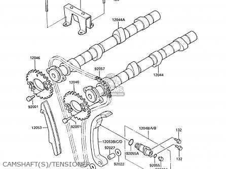 CAMSHAFT(S)/TENSIONER - ZL1000A1 1987 EUROPE UK FR FG NR SD ST