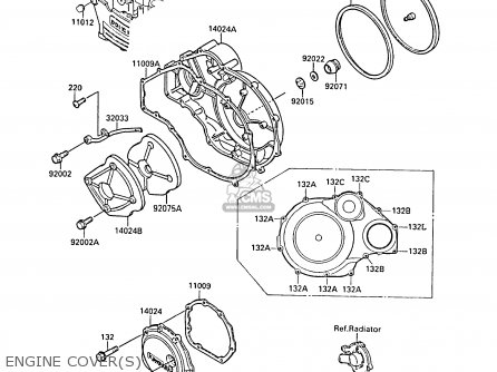 ENGINE COVER(S) - ZL1000A1 1987 EUROPE UK FR FG NR SD ST