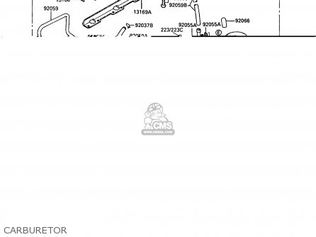 CARBURETOR - ZL1000A1 1987 EUROPE UK FR FG NR SD ST