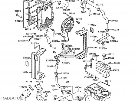 RADIATOR - ZL1000A1 1987 EUROPE UK FR FG NR SD ST