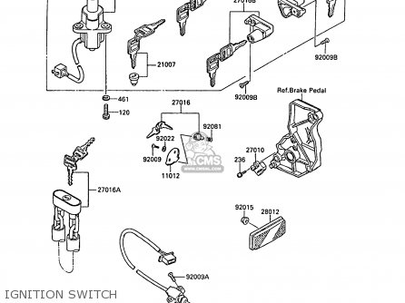 IGNITION SWITCH - ZL1000A1 1987 EUROPE UK FR FG NR SD ST