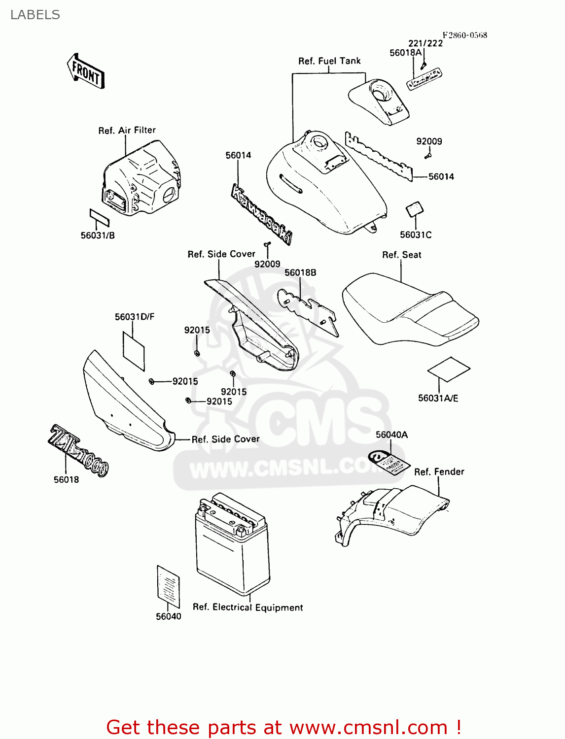 LABELS ZL1000A2 1988 FRANCE FG NR
