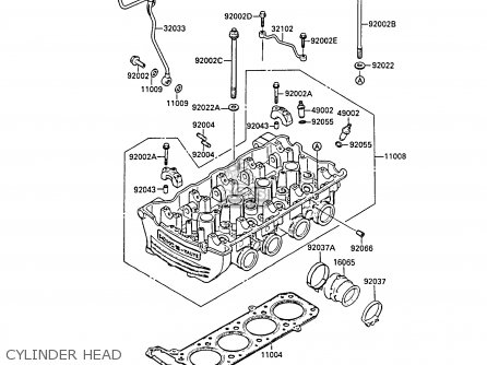 CYLINDER HEAD - ZL1000A2 1988 FRANCE FG NR