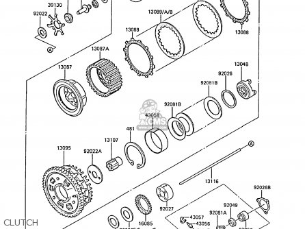 CLUTCH - ZL1000A2 1988 FRANCE FG NR