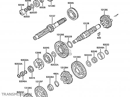 TRANSMISSION - ZL1000A2 1988 FRANCE FG NR