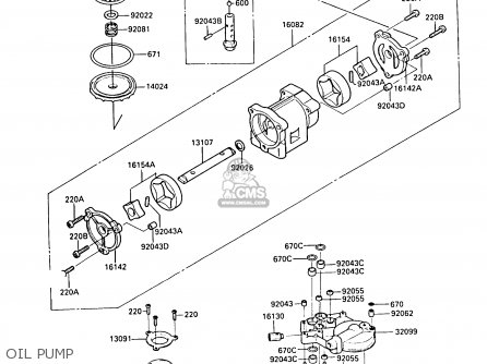OIL PUMP - ZL1000A2 1988 FRANCE FG NR