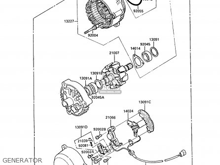GENERATOR - ZL1000A2 1988 FRANCE FG NR