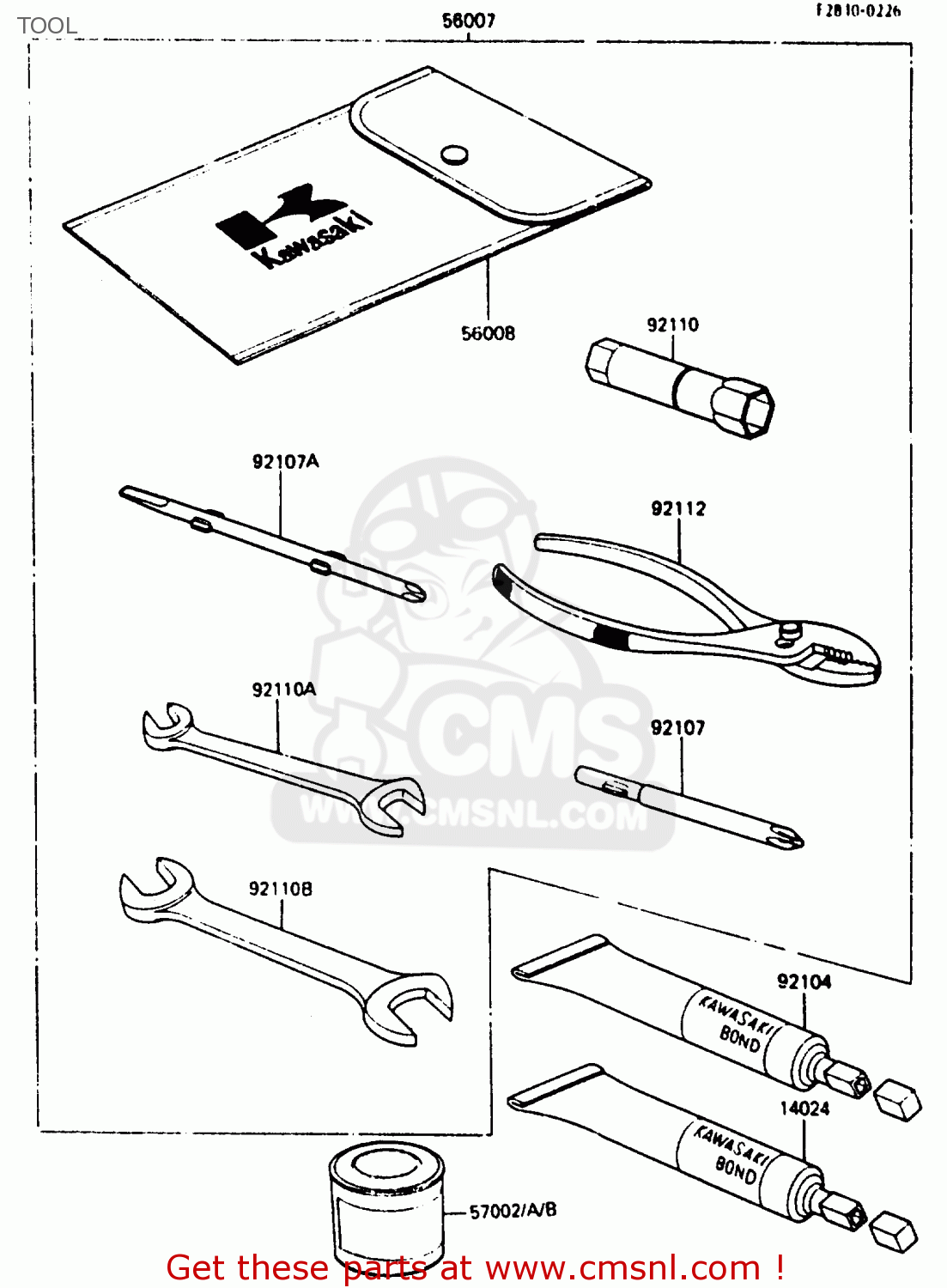 TOOL ZL600A1 1986 EUROPE WG / KPH