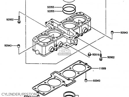 CYLINDER/PISTON - ZL600A1 1986 EUROPE WG / KPH