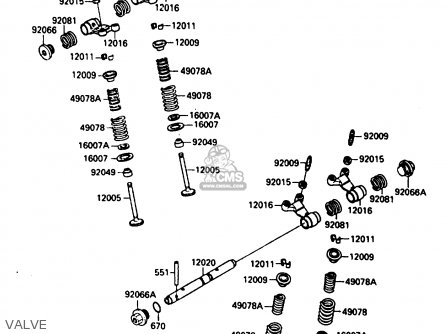 VALVE - ZL600A1 1986 EUROPE WG / KPH