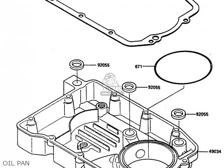 OIL PAN - ZL600A1 1986 EUROPE WG / KPH