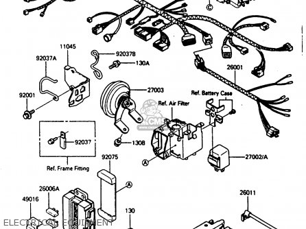 ELECTRICAL EQUIPMENT - ZL600A1 1986 EUROPE WG / KPH